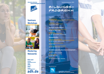 adh-Bildungsprogramm des Sommersemesters 2023 
